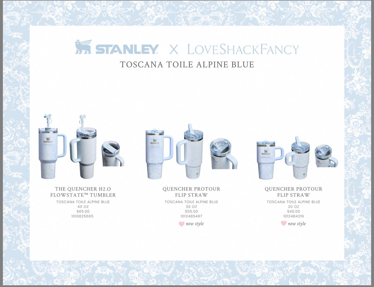 40 oz Stanley LSF Toscano Toille