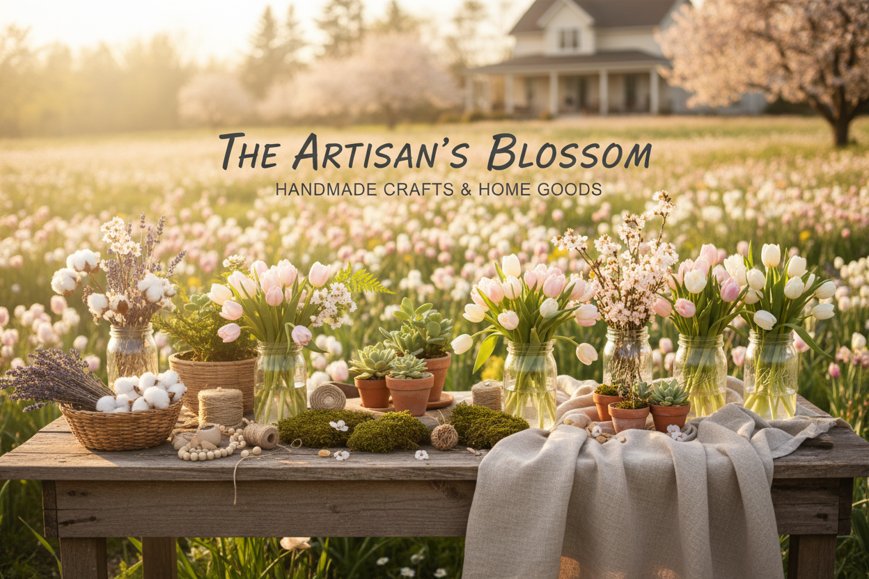 Rustic Spring Banner
