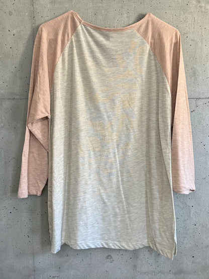 I Gotta Good Heart But This Mouth Raglan Tee