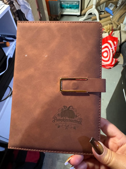 Personalized PU Leather Notebook – Custom Name or Logo