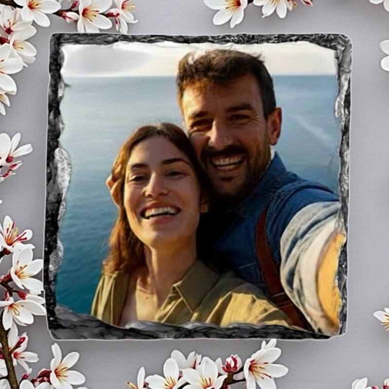 Personalized Photo Slate - Custom Picture Frame