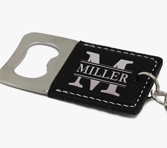 Custom Leather Keychains – Personalized Guest Gifts