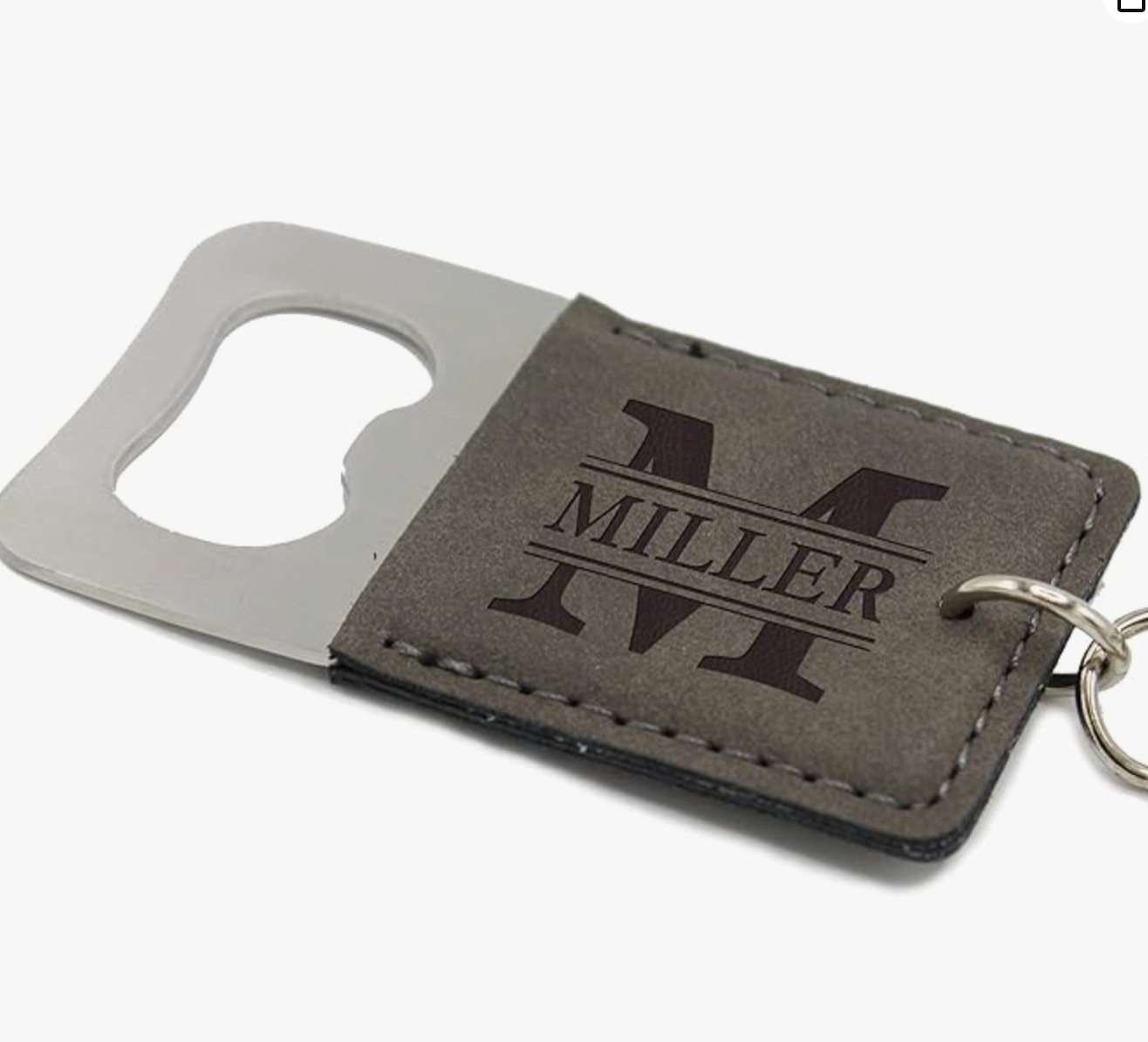 Custom Leather Keychains – Personalized Guest Gifts