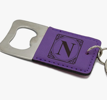 Custom Leather Keychains – Personalized Guest Gifts
