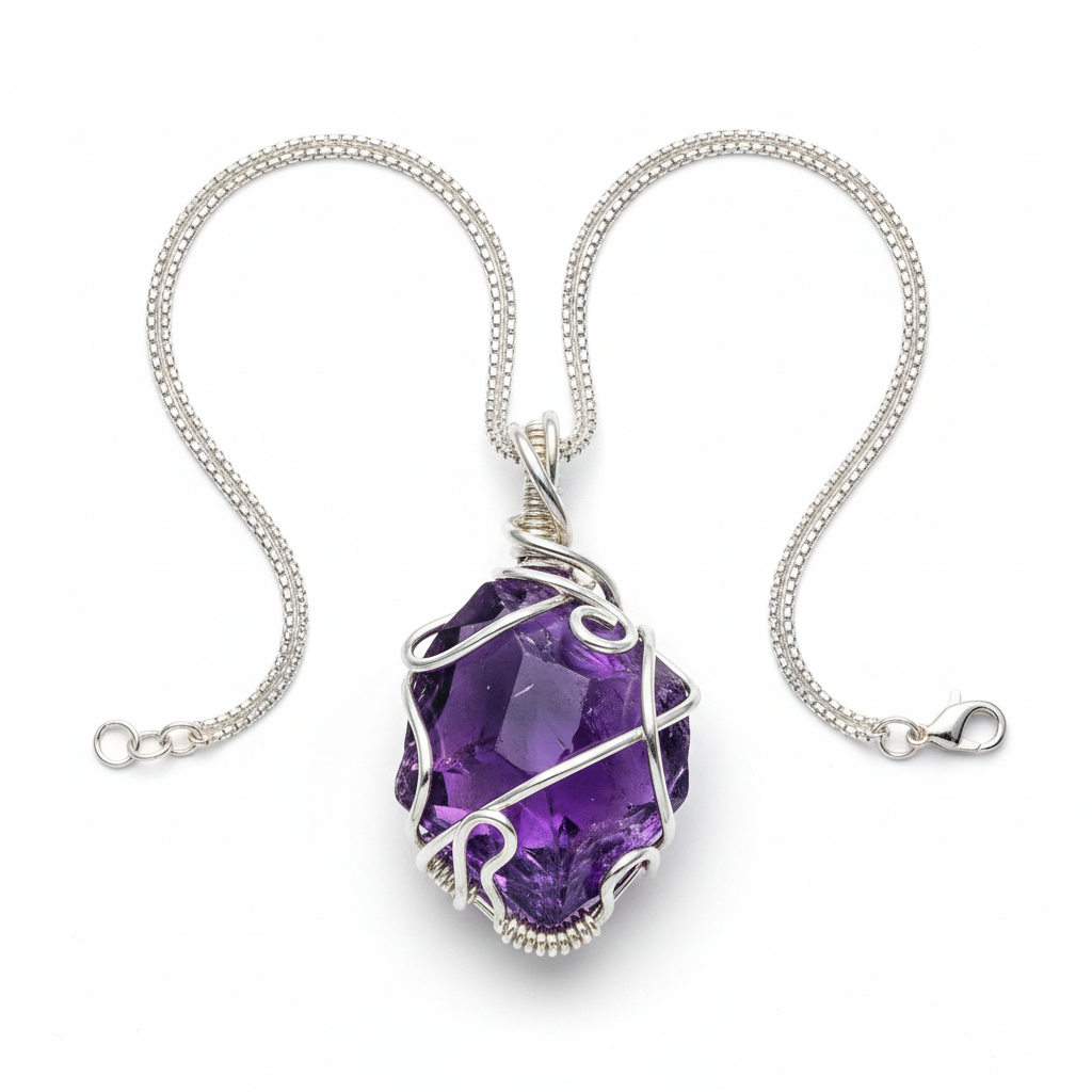 Amethyst Necklace 2
