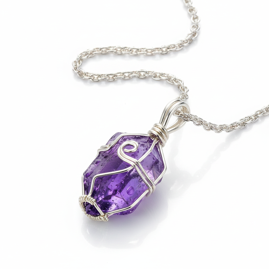 Amethyst Necklace 3