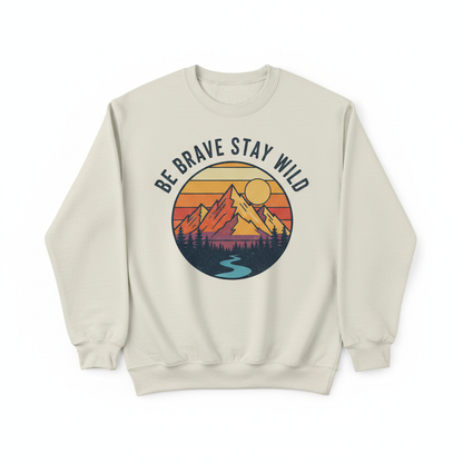 Be Brave Stay Wild Crewneck 3