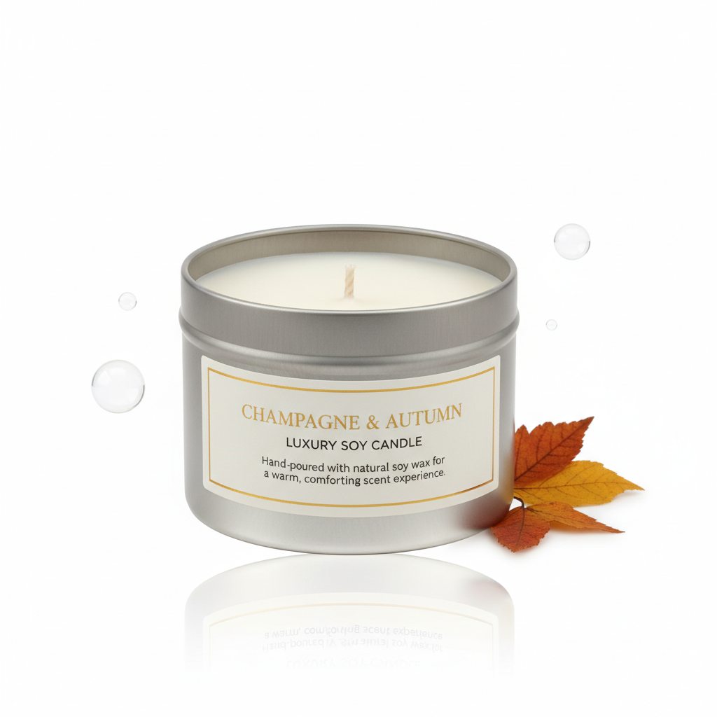 Champagne Candle 1