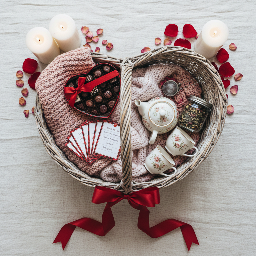 Date Night Gift Basket - Romantic Evening In | Valentine's Day