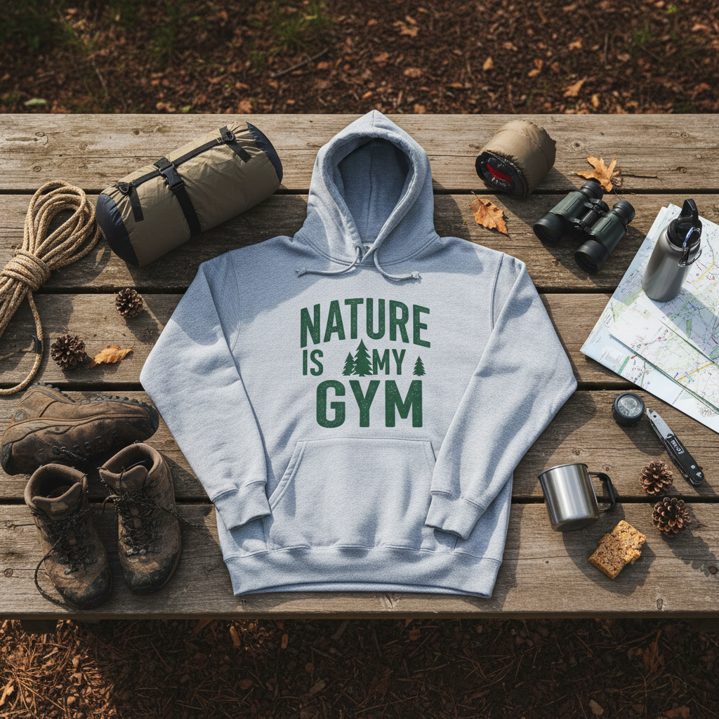 Flat Lay with Gear