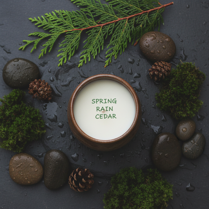 Spring Rain Cedar Candle