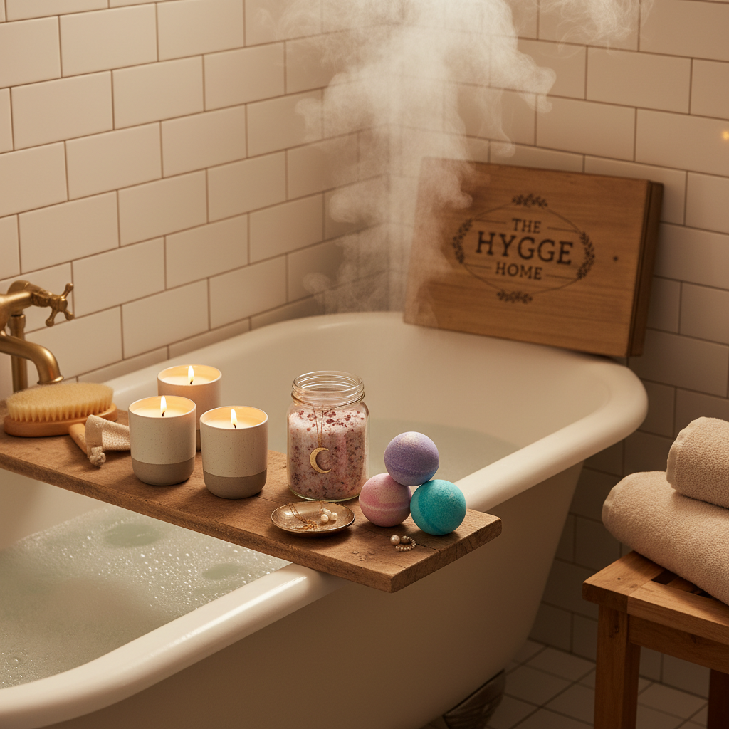 The Pamper & Glow Collection - Lifestyle spa setting