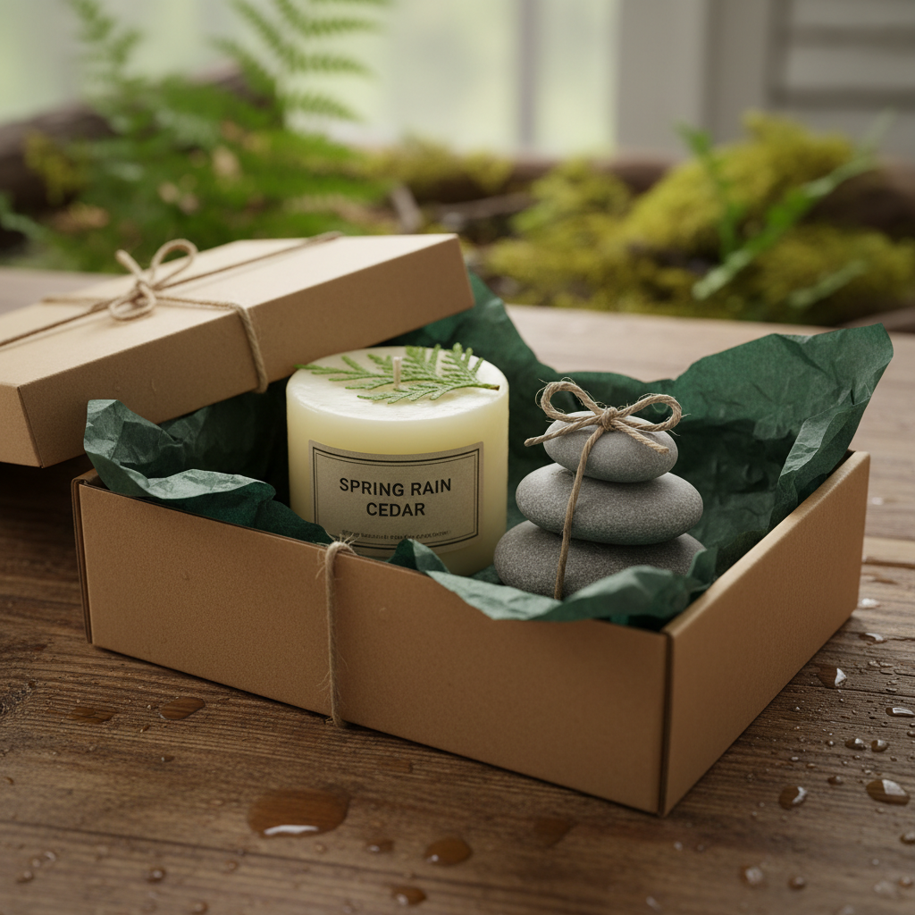 Spring Rain Cedar Candle