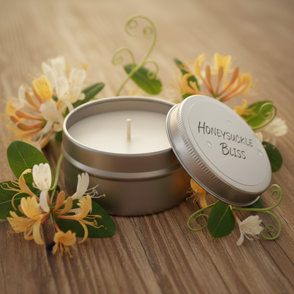 Mini Honeysuckle Vine Candle - Detail