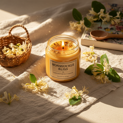 Mini Honeysuckle Vine Candle - Lifestyle
