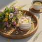 Mini Wildflower Meadow Candle - Lifestyle