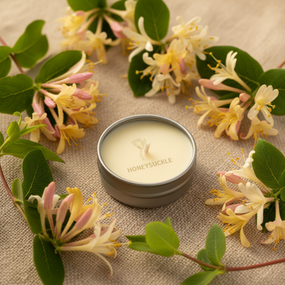 Sample Honeysuckle Vine Candle - Detail