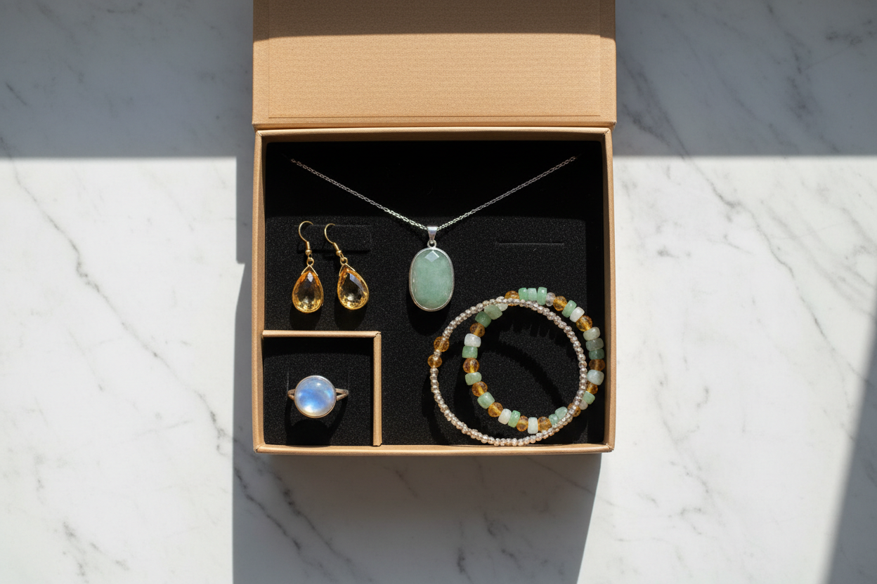 The Treasure Box - Flat Lay