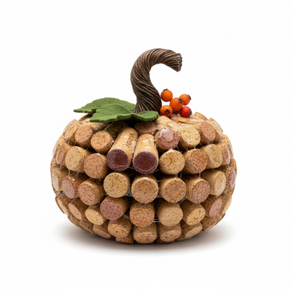 Wine Cork Pumpkin