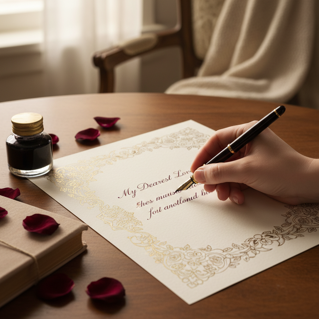 Writing Love Letter